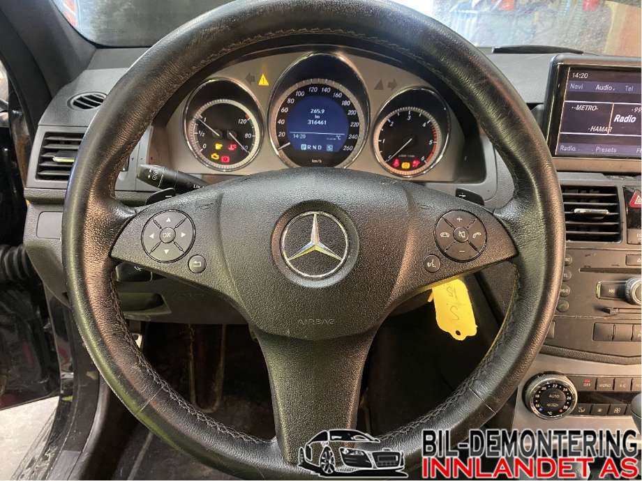 Mercedes C-Klasse 2007-2011 (Fase 1) (W204) (W204), Motorkode: OM646.811, Girkassekode: 722.640