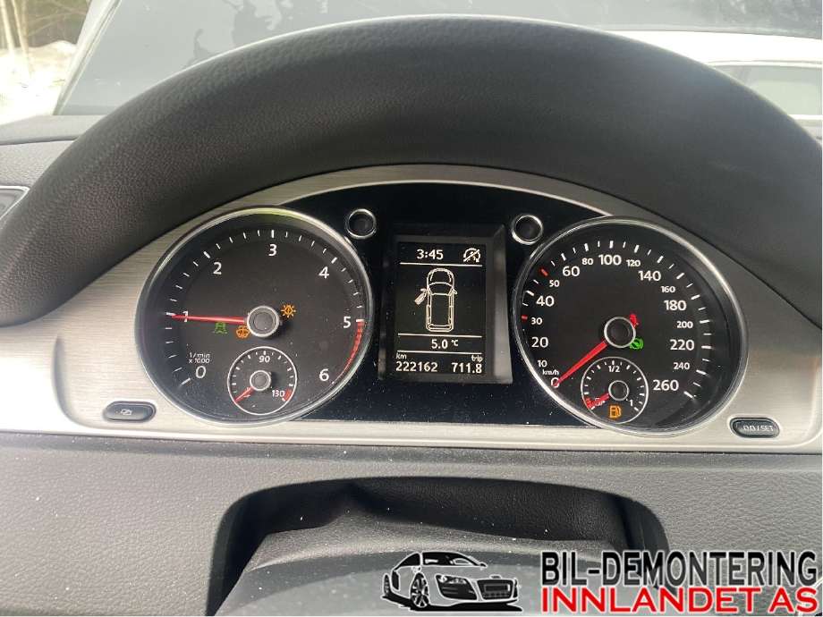 VW Passat 2011-2015 (B7) (B7), Motorkode: CFFB, Girkassekode: NJK