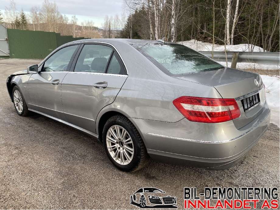 Mercedes E-Klasse 2009-2013 (Fase 1) (W212) (W212), Motorkode: OM651.924, Girkassekode: 722.646