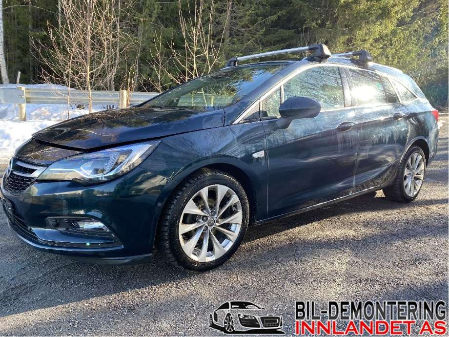 Opel Astra K, 2015->>  delebil , Motorkode: B14XFT, Girkassekode: MNU