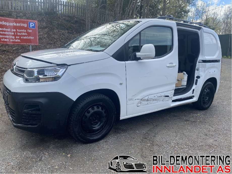Citroën Berlingo, 2019->> (Type III)  delebil , Motorkode: YHZ, Girkassekode: ATN8
