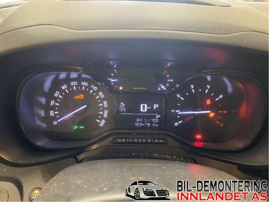 Citroën Berlingo 2019-->> (Type III) , Motorkode: YHZ, Girkassekode: ATN8