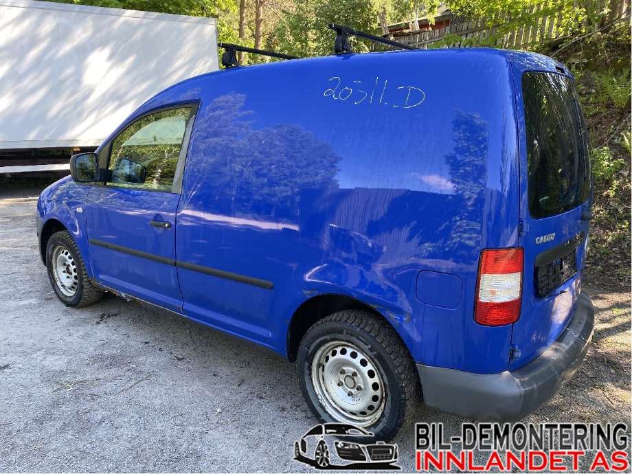 VW Caddy 2004-2010 (Type III, Fase 1) , Motorkode: BDJ, Girkassekode: 