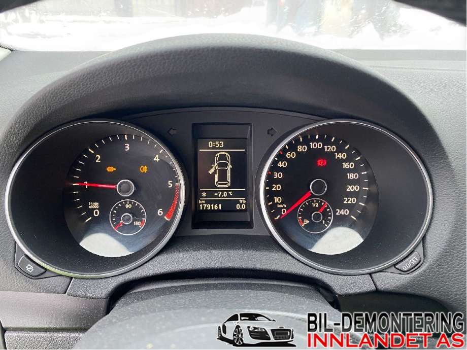 VW Golf VI 2008-2012 delebil , Motorkode: CAYC, Girkassekode: LHW