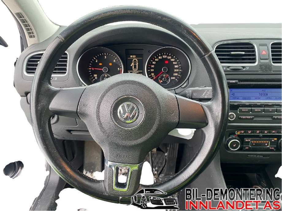 VW Golf VI 2008-2012 delebil , Motorkode: CAYC, Girkassekode: LHW