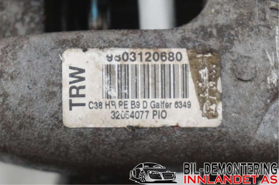 Bremsecaliper høyre bak til Citroën Berlingo 2008-2015 (Type II, Fase 1) (4402 F6||32054077)