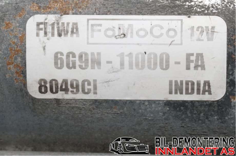 Starter diesel til Ford Kuga 2008-2012 (Type I)  (|6G9N-11000-FA)