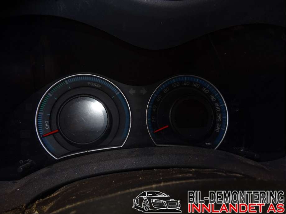 Instrumentpanel til Toyota Auris, 2010-2012 (Type I, Fase 2)  