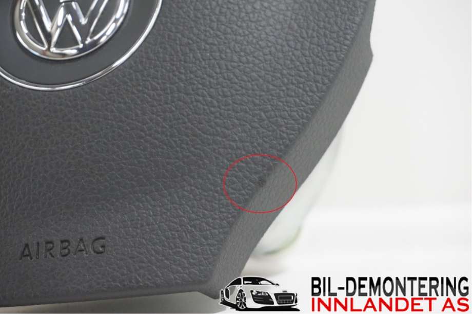 Airbag rattpute til VW Golf VI 2008-2012  (001PQT09V7K0|)