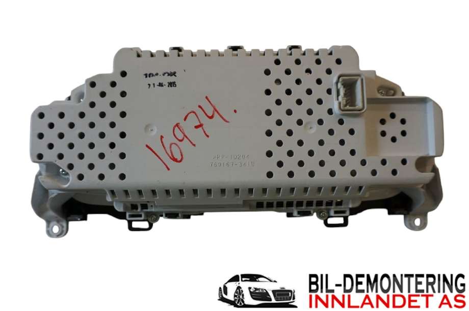 Instrumentpanel til Volvo V60/V60 CC 2013-2018 (Type I, Fase 2)  (36003011|)
