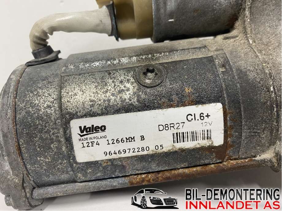 Starter diesel til Peugeot 308 2013-2021 (Type II)  (5802 EF|12F41266MMB|964697228005)