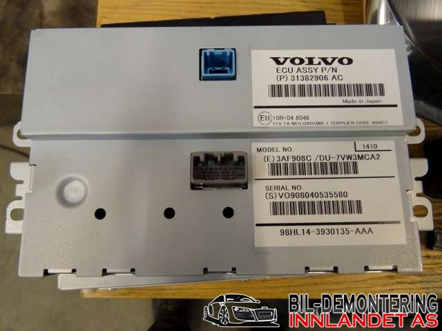 Bilstereo navigasjon til Volvo V40 2012-2019  (|31382906AC)