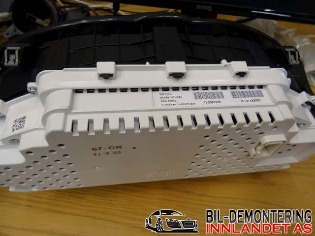 Instrumentpanel til Volvo V40 2012-2019  (|31433330)