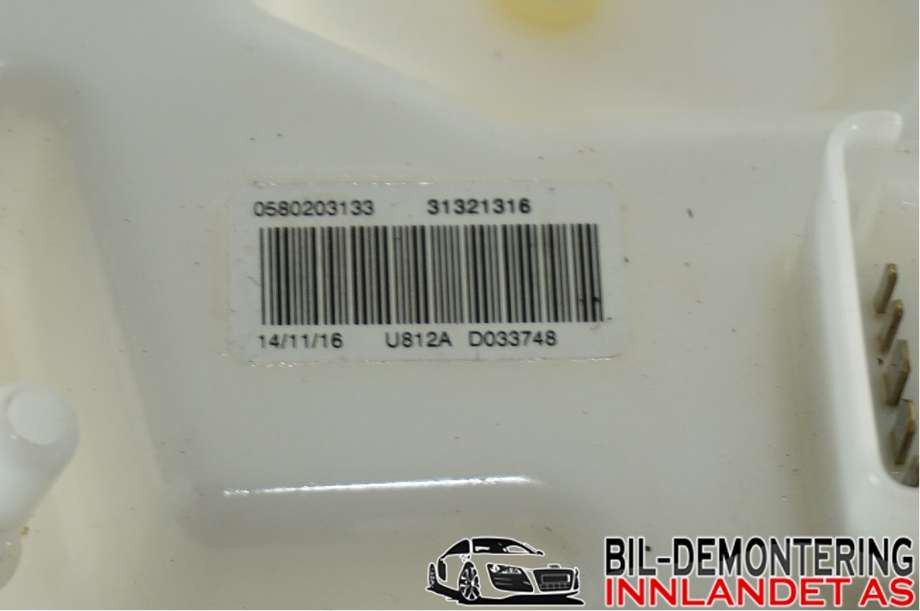 Dieselpumpe fødepumpe til Volvo V60/V60 CC 2013-2018 (Type I, Fase 2) (31321316|)