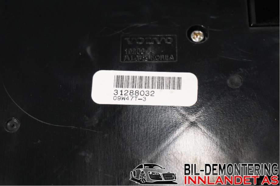 Bilstereo til Volvo C30 2010-2012 (Fase 2)  (|31288032)