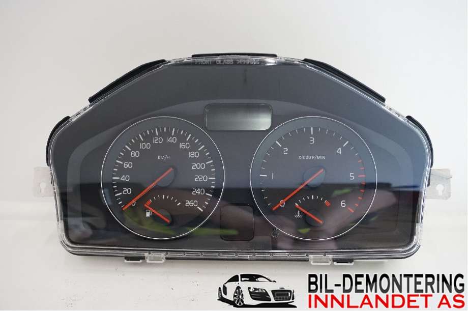 Instrumentpanel til Volvo C30, 2010-2012 (Fase 2) (36002714)