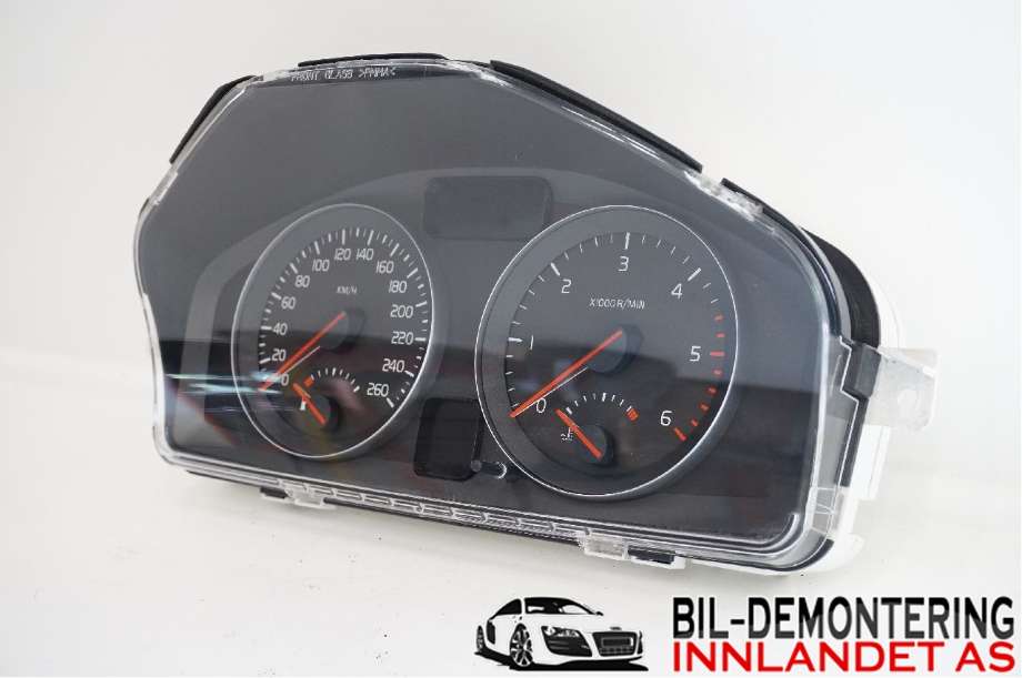 Instrumentpanel til Volvo C30 2010-2012 (Fase 2)  (36002714||31296228)