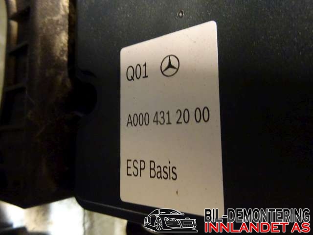 ABS sentral til Mercedes B-Klasse 2011-2018 (W246) (W246) (A 000 431 22 00|A 000 431 38 00|A00043122000)