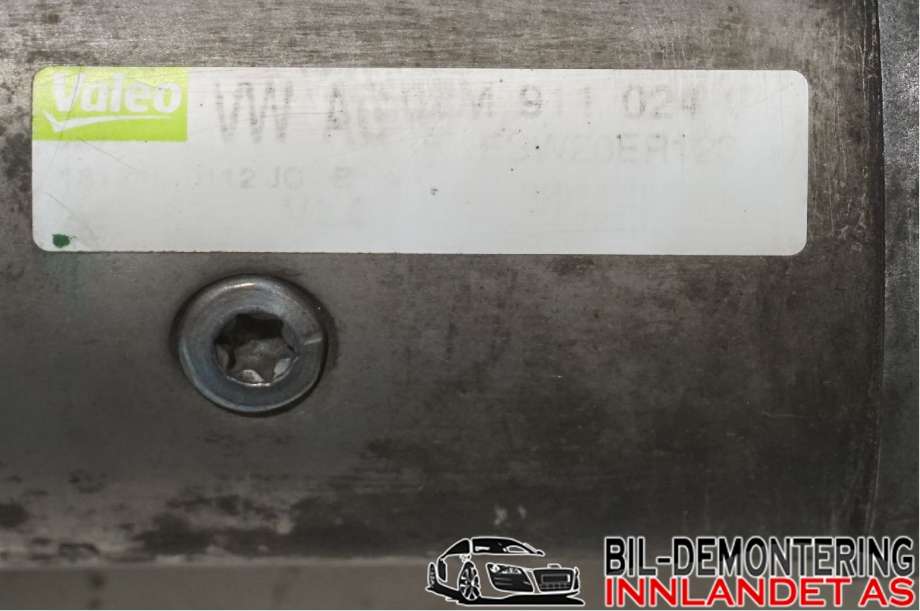 Starter diesel til VW Passat 2011-2015 (B7) (B7) (VOLKSWAGEN|02M911024C|)