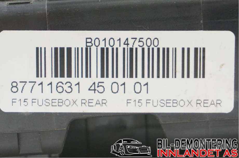 Sikringsboks til BMW X5 2013-2018 (F15) (F15) (BMW||87711631450101)