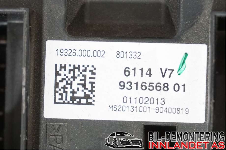 Sikringsboks til BMW X5 2013-2018 (F15) (F15) (BMW||87711631450101)