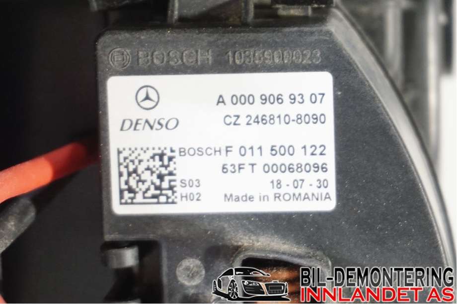 Varmeapparat motor til Mercedes Sprinter 2018-->> (907/910) (907/910) (A 000 830 79 02|)