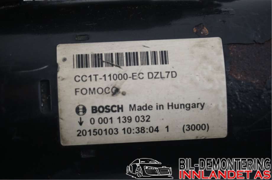 Starter diesel til Ford Transit 2014-->>  (FORD|2033125||0001139032)