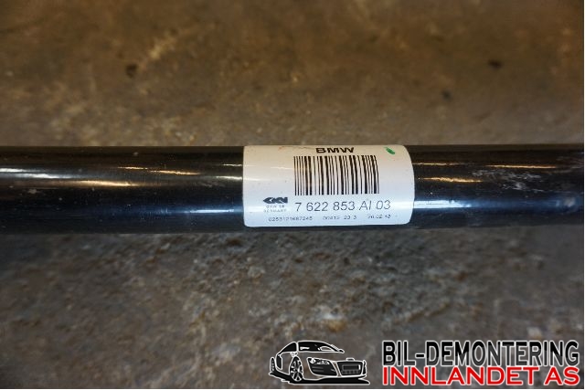 Drivaksel venstre bak til BMW 3-Serie 2012-2018 (F30/F31/F34) (F30/F31/F34) (BMW|33 20 7 622 853||7 622 853 AI 03)