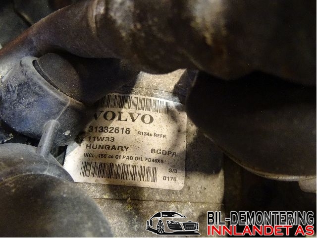 Aircondition kompressor til Volvo V60 2010-2013 (Type I, Fase 1) (VOLVO|36012441|)