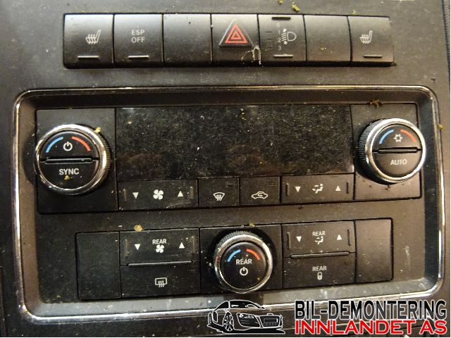 Varmeapparat betjening til Dodge Journey, 2008-2010  (DODGE|)