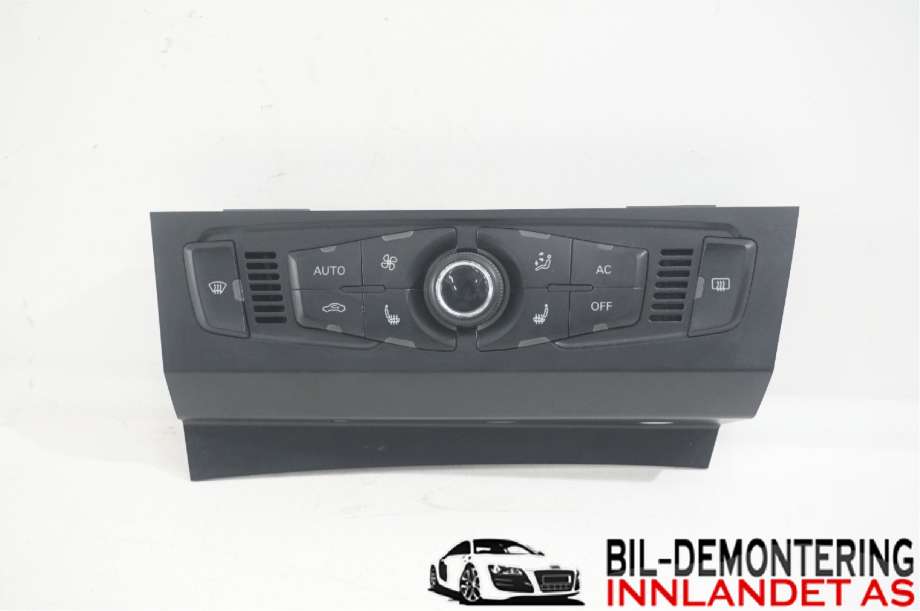 Varmeapparat betjening til Audi Q5, 2012-2017 (Type I, Fase 2)  (AUDI|8T1 820 043 AH)