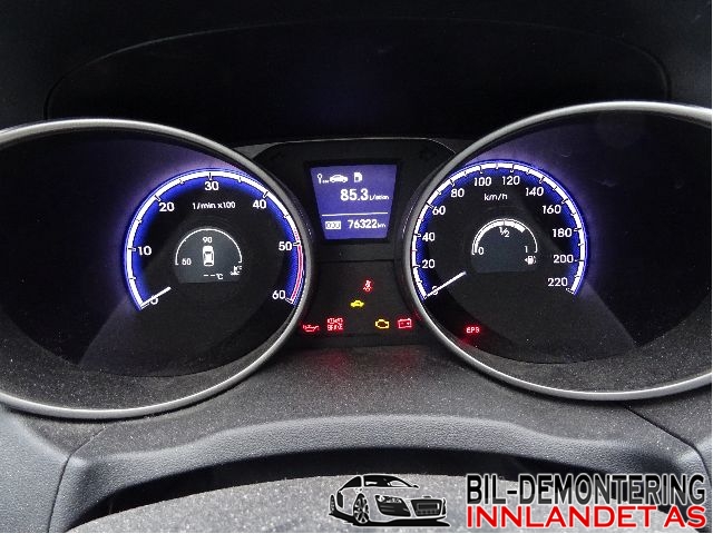 Instrumentpanel til Hyundai Ix35, 2010-2015  (HYUNDAI|)