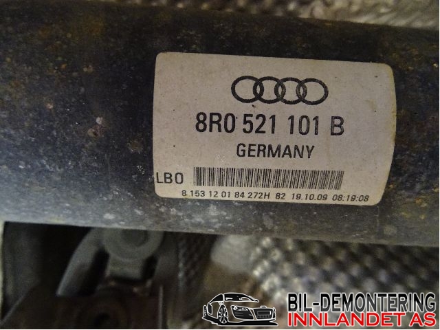 Mellomaksel bakre til Audi Q5 2008-2012 (Type I, Fase 1)  (AUDI||8R0 521 101 B)