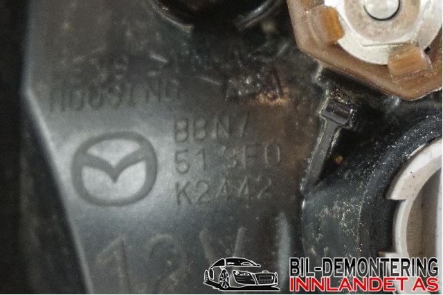 Baklykt høyre indre til Mazda 3 2009-2013 (Type II) (MAZDA|BBN7513F0C||51 3F0)