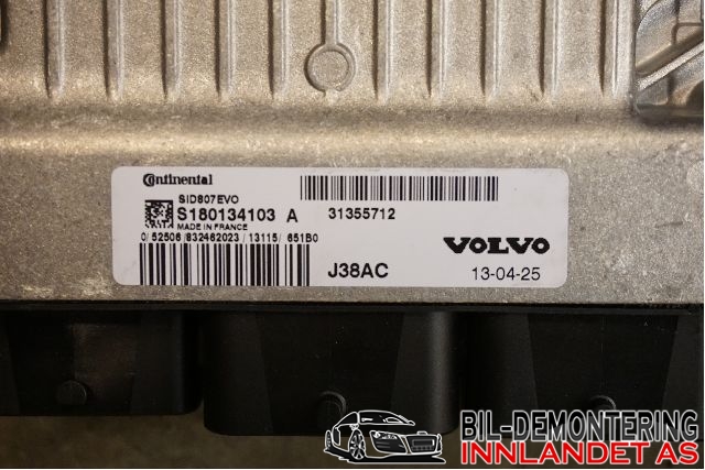 Styreenhet motor til Volvo V60/V60 CC 2013-2018 (Type I, Fase 2)  (VOLVO||31355712)