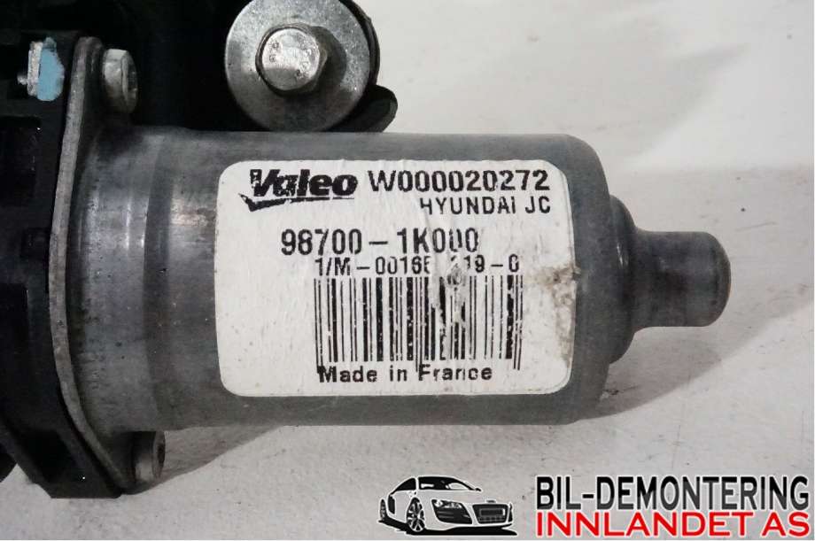 Viskermotor bakrute til Hyundai Ix20 2010-2017  (HYUNDAI|98700 1K000||98700-1K000)