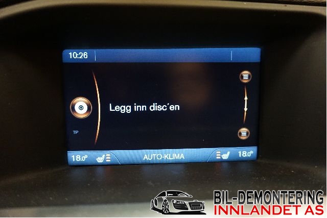 Bilstereo til Volvo V60/V60 CC, 2013-2018 (Type I, Fase 2)  (VOLVO|)