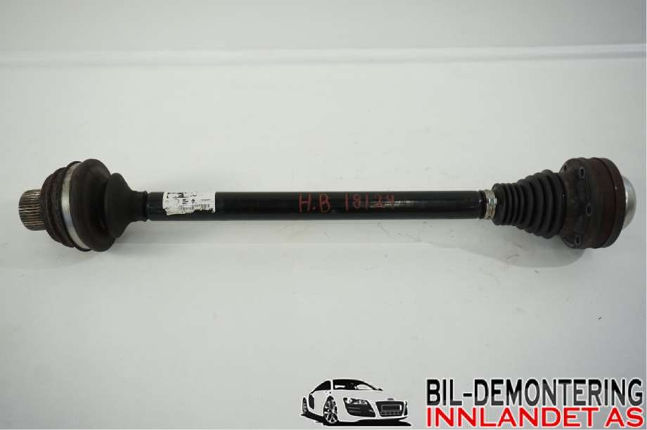 Drivaksel høyre bak til Audi A4, Allroad, 2009-2016 (Type I) (B8) (B8) (AUDI|8K0 501 203 JX)