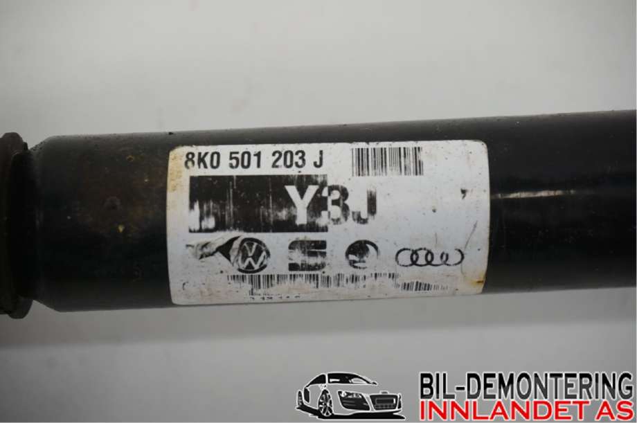 Drivaksel venstre bak til Audi A4, Allroad 2009-2016 (Type I) (B8) (B8) (AUDI|8K0 501 203 J||8K0501203J)