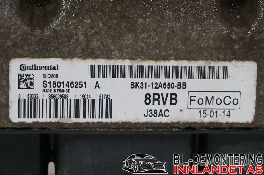 Styreenhet motor til Ford Transit 2014-->> (FORD|BU71-12A650-GB||BK31-12A650-BB)