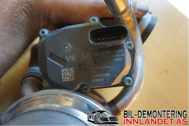 EGR-ventil til VW Golf VII 2012-2017 (Fase 1)  (VOLKSWAGEN|04L 131 501|)