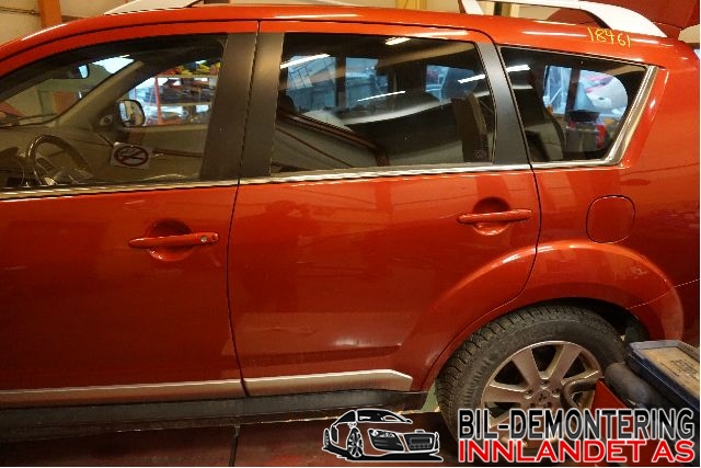 Dør venstre bak til Mitsubishi Outlander, 2007-2010 (Type II, Fase 1)  (MITSUBISHI|5730A243)