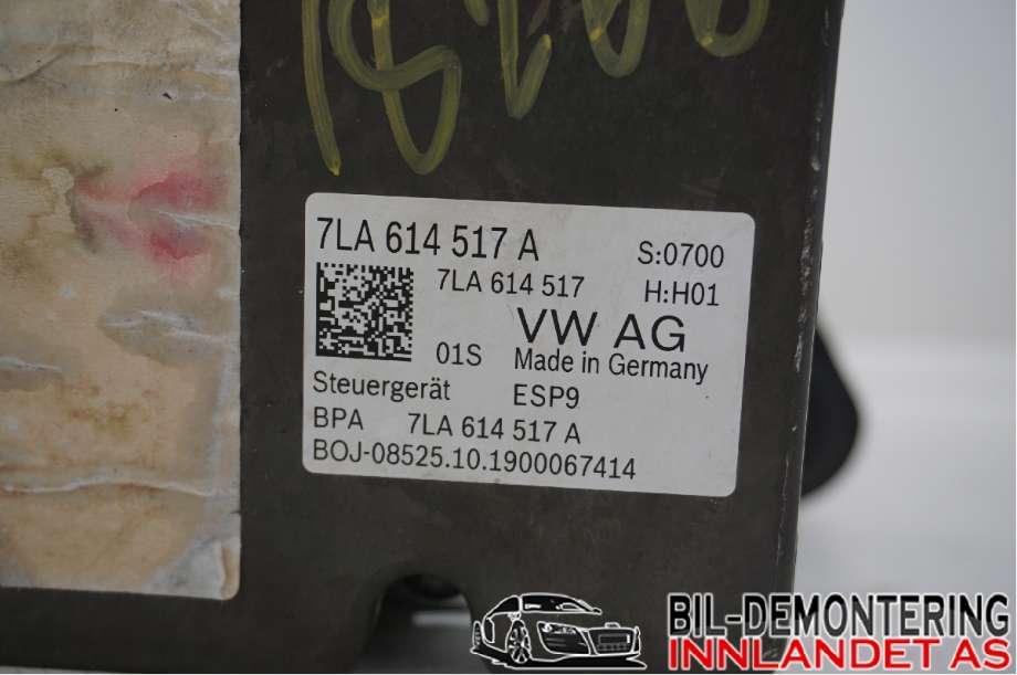 ABS sentral til VW Transporter / Caravelle 2019-->> (T6.1) (T6.1) (VOLKSWAGEN TYPE 1 T61|7LA614517A||7LA 614 517 A)