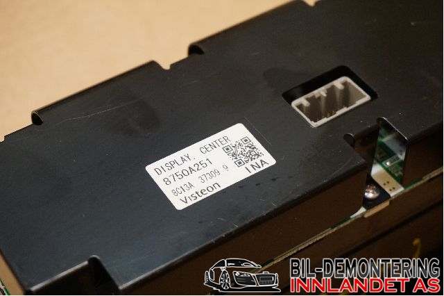 Varmeapparat betjening til Mitsubishi Pajero 2016-2019 (Type IV, Fase 2) (MITSUBISHI|7820A792XA||2370006471)