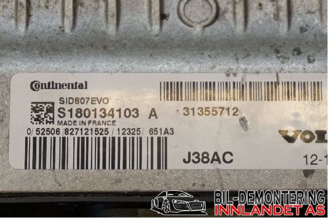 Styreenhet motor til Volvo V40 2012-2019  (|31355712)