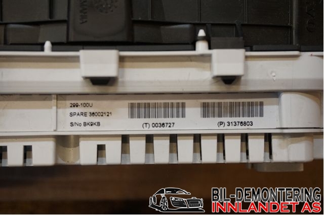 Instrumentpanel til Volvo V40 2012-2019  (|31376803)
