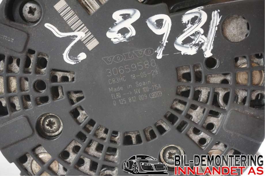 Dynamo til Volvo V90 / V90 CC / S90 2016-->> (VOLVO|36002812|0125812009|30659580)