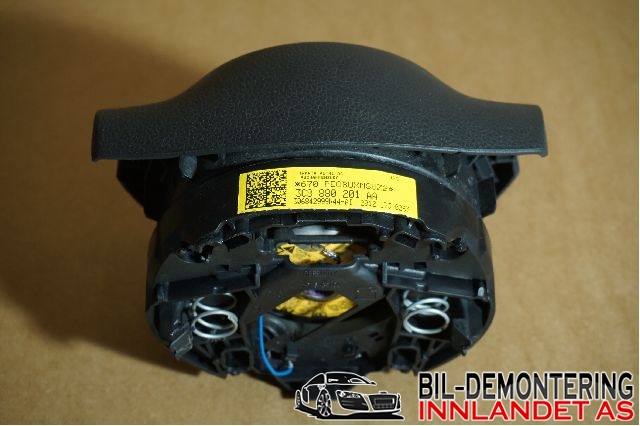 Airbag rattpute til VW Passat 2011-2015 (B7) (B7) (VOLKSWAGEN|3C8 880 201 AH||3C8 880 201 AA)