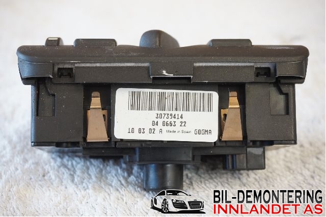 Bryter lys til Volvo XC70 2008-2013 (Type II, Fase 1)  (VOLVO|30739414|)