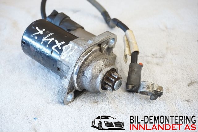 Starter til Audi A3 2003-2008 (Type II, Fase 1)  (AUDI|02T 911 023 M|)